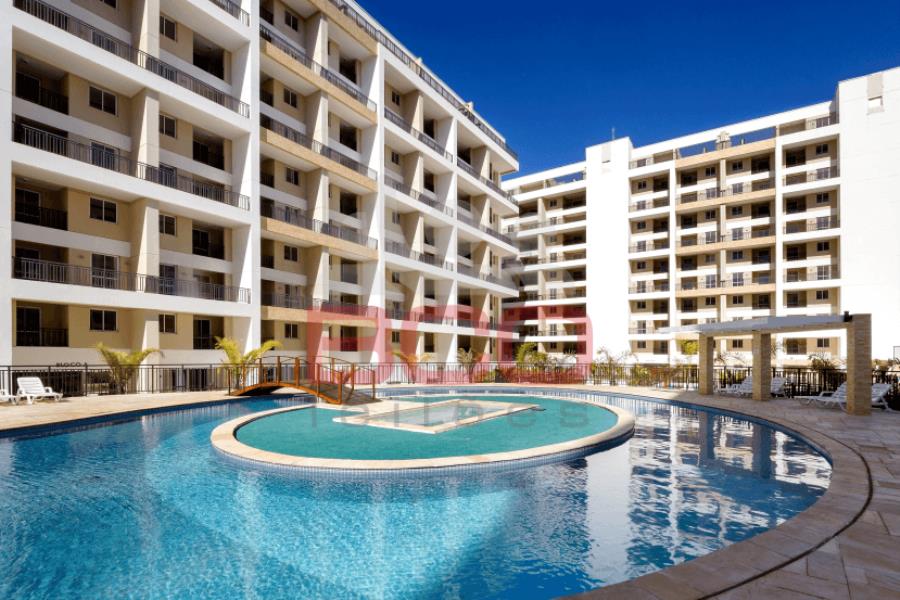 001 Apartamento no Tagua Life Center no Distrito Federal, localizado em Brasília - DF, bairro Taguatinga Sul