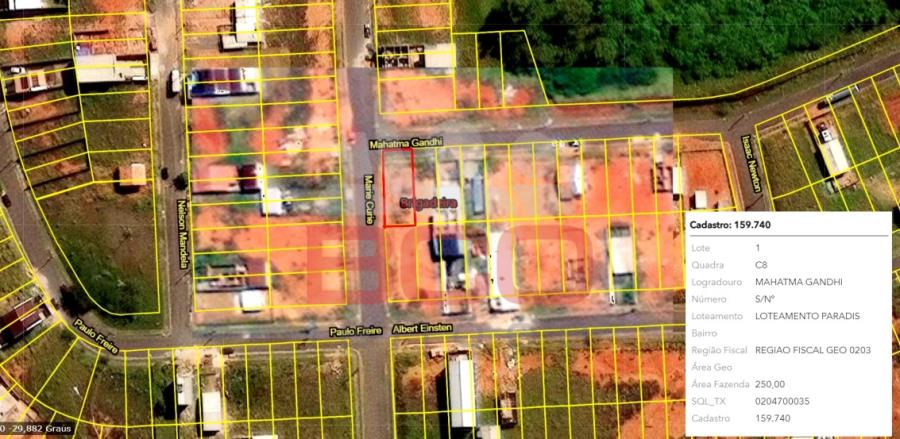 001 Lote 01, da Quadra C8, Paradis, Canoas/RS, localizado em Canoas - RS
